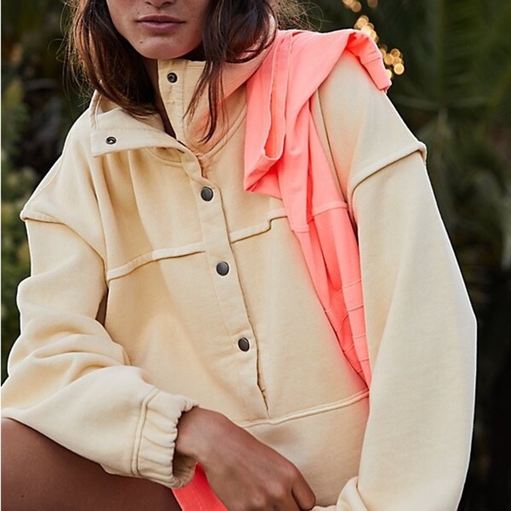 Free People Stash it Sweats - Camel / Yellow (S)